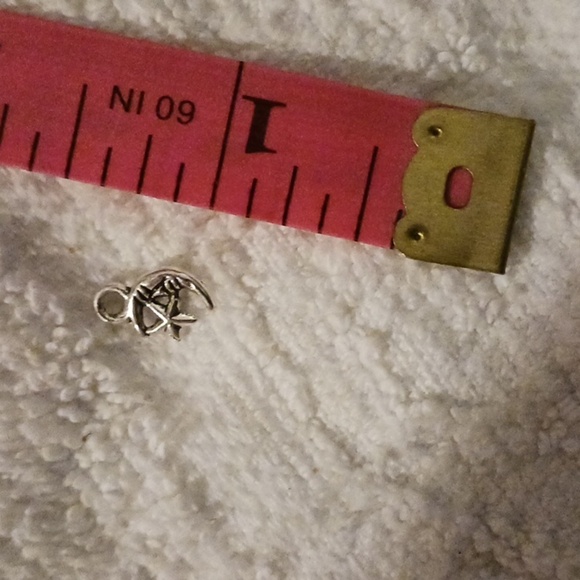 NWOT - Tibetan Silver Pendant Charms for Jewelry - Star & Moon - Picture 2 of 2